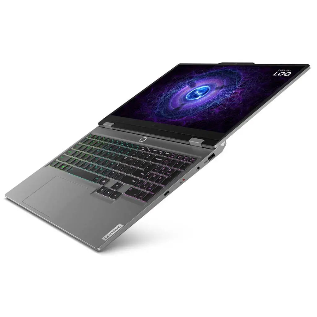 Lenovo LOQ 15IRX9 Gaming Laptop, Core i7-13650HX, RTX 4050 6GB Graphics, 24GB RAM, 512GB SSD, 15.6-inch FHD 144Hz Display, White Backlit Keyboard, Windows 11 Pro, Luna Grey | 83DV00ULPS Lenovo LOQ 15IRX9 Gaming Laptop, Core i7-13650HX, RTX 4050 6GB Graphics, 24GB RAM, 512GB SSD, 15.6-inch FHD 144Hz Display, White Backlit Keyboard, Windows 11 Pro, Luna Grey | 83DV00ULPS